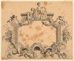 Ontwerp voor een Titelpagina door Unknown artist