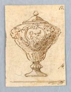 Ontwerp voor een vaas door Unknown artist
