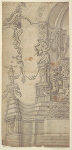 Ontwerp voor een altaar door Unknown artist