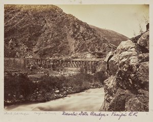 Duivels [sic] Poortbruggen. Pacific Railroad