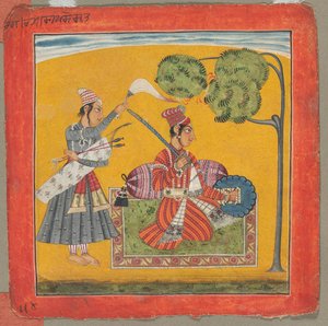 Dipak Raga, Een van de Zesendertig Melodieën: Verpersoonlijking van Liefde door Unknown artist