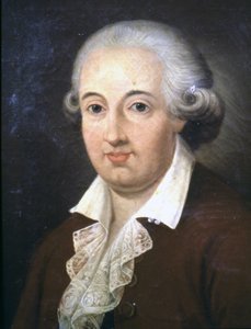 Domenico Cimarosa (1749 - 1801), bewaard in het Lycée Musical, Bologna.