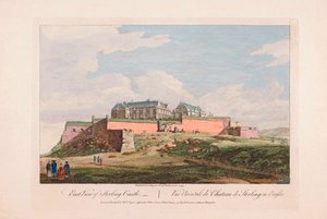 Oostelijk uitzicht op Stirling Castle, Schotland door Unknown artist