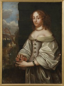 Portret van Eleonora Catherine van Zweibrücken, landgravin van Hessen-Eschwege door Unknown artist