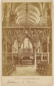 Kathedraal van Ely. Toegang tot het koor.