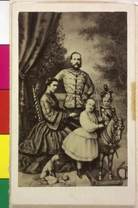 Keizer van Oostenrijk met familie Franz Joseph I