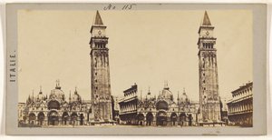 [Set van San Marcoplein, Venetië]. door Unknown artist