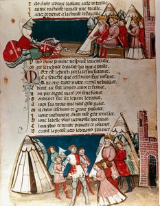Ingang naar Spanje (miniatuur) door Unknown artist