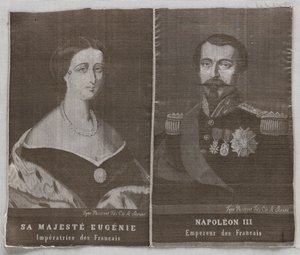 Eugenie en Napoleon door Unknown artist