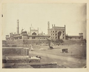 [Buitenaanzicht van de Jama Masjid, Fatehpur Sikri]. door Unknown artist
