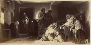 [Flauwvallen van de Maagd door Paul Delaroche]. door Unknown artist