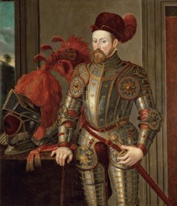 Ferdinand II van Tirol (van Habsburg), aartshertog van Oostenrijk door Unknown artist