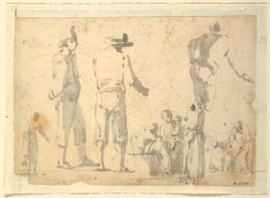 Figurale Studies door Unknown artist