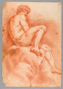 Figurale Studie door Unknown artist