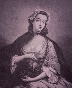 Flora Macdonald, toegewijde Jacobiet die Bonnie Prince Charlie hielp ontsnappen door Unknown artist