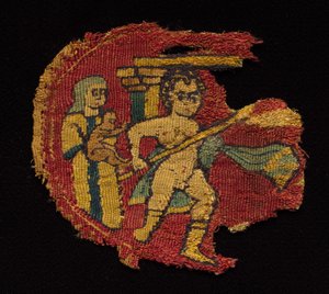 Vier Segmenta van een Tuniek door Unknown artist