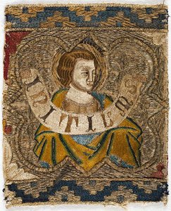 Fragment van een Orphrey door Unknown artist