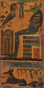 Fragment van een kist door Unknown artist