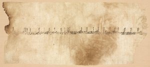 Fragment van een Tiraz door Unknown artist