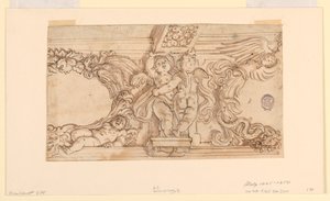 Fries met Putti en Medaillons