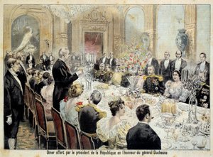 Franse president Felix Faure door Unknown artist