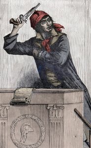 Portret van Jean Paul Marat, Montagnard afgevaardigde bij de Conventie