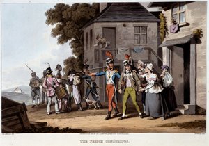 Franse dienstplichtigen, circa 1814 - in 