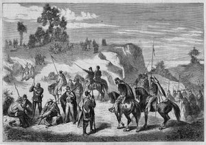 Franse militaire interventie in Mexico tegen de troepen van de Mexicaanse president Juarez in de provincie Cinaloa (Sinaloa) van 1862 tot 1867. In 