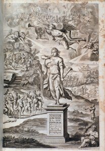 Frontispice van Phonurgia nova (1673) door Unknown artist