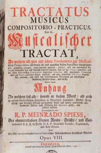 Frontispice van Tractatus musicus