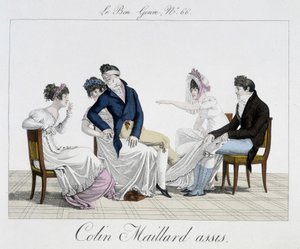 Spel: Le Colin Maillard assis - in 