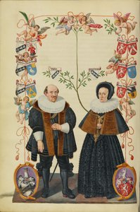 Genealogie van de familie Derrer door Unknown artist