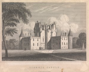 Glammis Castle, Forfarshire; pagina 9 (Volume Twee) door Unknown artist