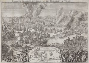 Glorieuse Expeditie van de Engelsen en de Nederlanders naar Vigo (Admiraal Rooke