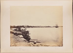 Regeringshuis en Fort Macquarie door Unknown artist