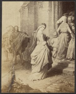 Gretchen (Faust) door W.V. Kaulbach door Unknown artist