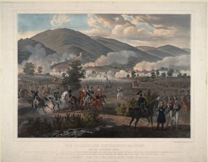 Napoleontische oorlogen: de slag bij Kulm in Bohemen (30 augustus 1813) door Unknown artist