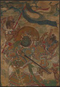 Hemelse koning Virudhaka door Unknown artist