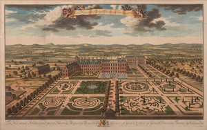 Hare Majesteits Koninklijk Paleis in Kensington, ca. 1707-14 door Unknown artist