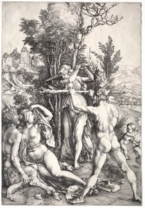 Hercules bij het Kruispunt door Unknown artist