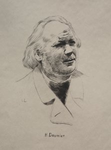 Honoré Daumier door Unknown artist