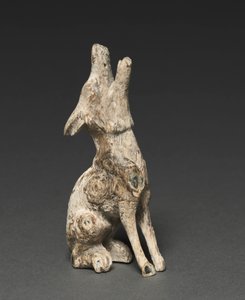 Huilende Wolf door Unknown artist