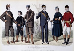 Jachtkleding, "Le Journal des tailors"