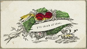 Ik zal aan u denken (valentijn) door Unknown artist