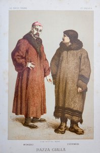 Illustratie uit "Het menselijk ras" door Louis Figuier door Unknown artist