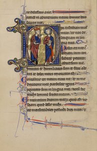 Begin D: David en Christus door Unknown artist