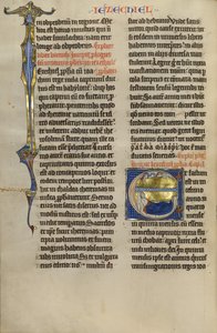 Begin E: Ezechiëls visioen van de Tetramorf