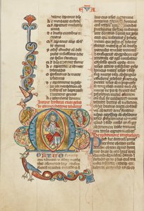Beginletter M: Christus in Majesteit