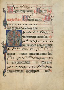 Begin M: De onthoofding van Johannes de Doper door Unknown artist