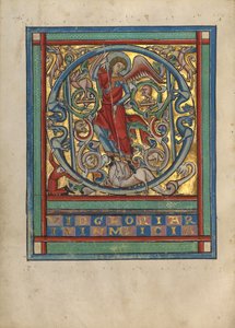 Eerste vraag: Sint Michiel en de draak door Unknown artist